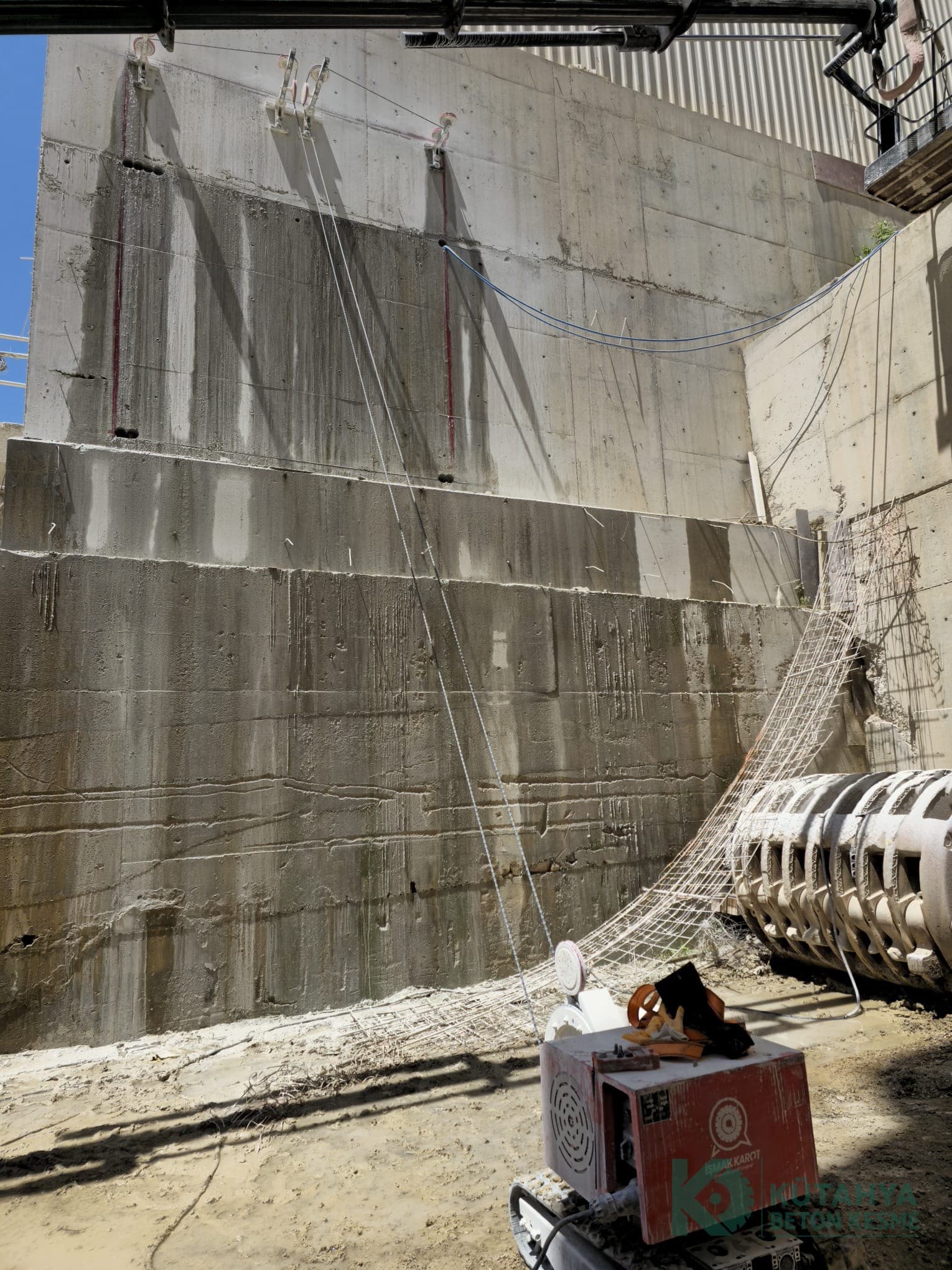 Kütahya beton kesme & karot